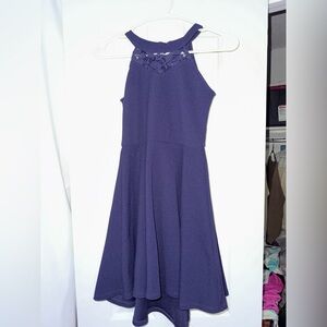 Justice Navy Formal Kids Dress